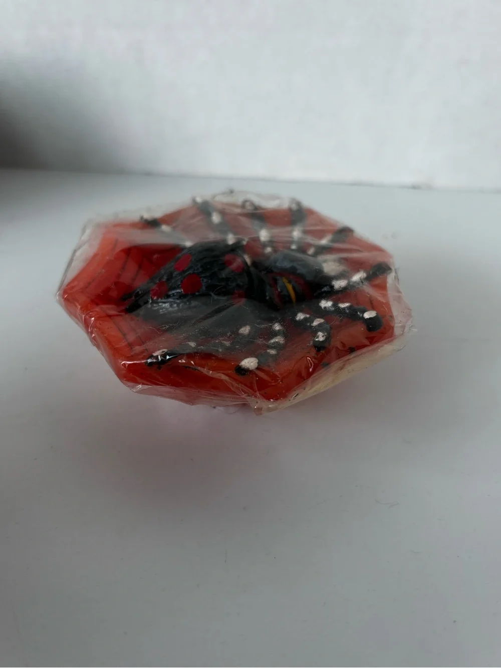 Vintage Hand Painted Foam Wax Tarantula Candle